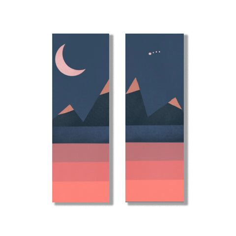 Moonrise - Dual Sided Bookmark