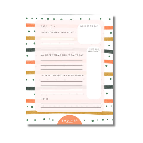 Gratitude Notepad